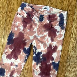 PAIGE Multicolor Tie-Dye Denim
